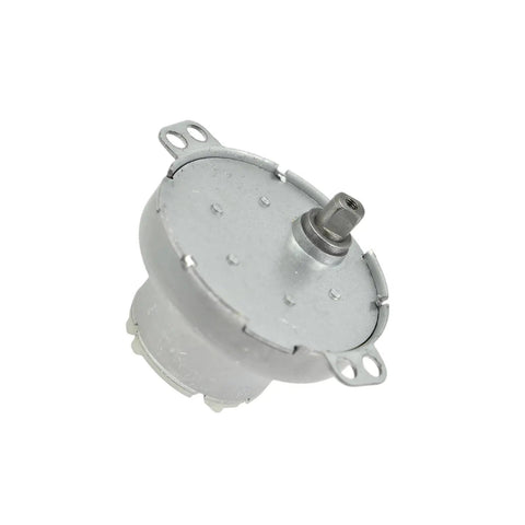 Dope High Torque JS-50 DC Gear Motor with Speed Reduction, iron shell and double flat shaft, 6V, 8 RPM output, wear-resistant POM gears