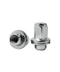 Chrome Wheel Lug Nut Kit M14x1.5 For Toyota Land Cruiser Sequoia Tundra And Lexus SUVs LC500 LS460 LS600h LX470 LX570 LX600