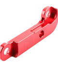 Red Drift Lock Adapter For E36 Steering Angle Upgrade, Twenty-Five Percent More Turning, CNC Milled Aircraft Grade Alloy
