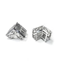 Beefed-Up Middle Frame Insert Reinforcement For T50 Agricultural Drone Chassis OEM Style Replacement Part YC.JG.QX003017.04 Restores Frame Strength In Plant Protection Machines; silver metal inserts