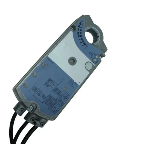 Heavy Duty Rotary Air Damper Actuator Featuring Hella Smooth Three Position Valve Control And Badass 35 Nm Torque Output showing detailed control connections.