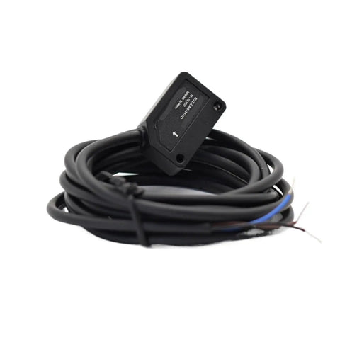 Laser Beam Photoelectric Switch Infrared Sensor NPN PNP 30 Meter Range Long Distance Transmission Photo Switch cable view