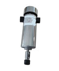 Air Cooled CNC Spindle Kit 0.8kW 110V 20000RPM ER11 Chuck front view showing polished metal finish