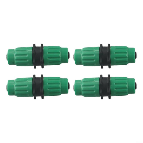 Kick Butt Garden Hose Repair Kit Fixes Leaks And Bursts Instantly For Expandable Hoses Up To 100ft Dual Channel Fittings Green Connectors, 4-piece plastic hose couplers
