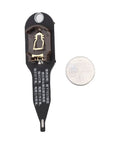 Compact Inductor Tester for PCB and Motherboard Repair, Fast Fault Detection With Green Indicator Light, coin battery shown