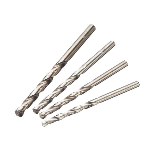 Premium 99 Piece Cobalt Drill Bit Set 1.5 To 10Mm Range precision drill bits in silver finish, ideal for stainless steel and wood.