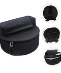 Heavy Duty Oxford Cloth Drum Gig Backpack With Rock Solid Adjustable Padded Straps And Hella Spacious Storage for drum gear, featuring zippered compartment.