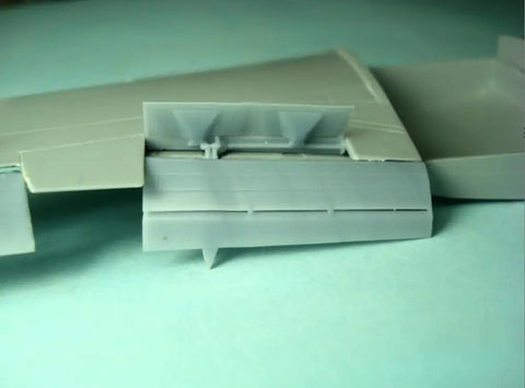 One Hundred Forty Four Scale Boeing 767 Landing Flaps Resin Accessory Kit Unpainted And Unassembled For Real Hobbyists