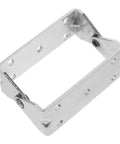 Heavy Duty U Style Steel Oven Door Hinge 108 X 42 Mm For Commercial And Industrial Kitchens Built To Last With Silent Swing Action. Silver steel hinge with U shape design.