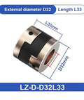 Grab These Sick Flexible Shaft Couplers For Your 3D Printer Setup. Oldham Design Works Perfect With 8mm, 10mm Or 16mm Shafts To Keep Things Smooth And Avoid Any Vibration Issues While You Build Your Next Awesome Project Today Right Here. Oldham shaft coupler, D32 L33mm, metal and black, for 3D printer motor and lead screw