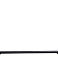 Heavy Duty Adjustable Steel Hammock Stand For 9 Foot Hammocks Built Tough Weather Resistant 450 Pound Capacity Easy To Assemble Outdoor Backyard Patio Comfort And Relaxation, shown in black steel frame.