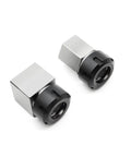 ER-32 Collet Block Set for CNC Machining, square and hex workholding blocks, precision ground, carbon steel, side view image