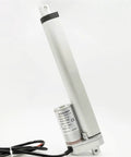 Job Site Ready Electric Linear Actuator 12V Or 24V DC Motor 800MM Stroke with sleek aluminum casing and motor detail.