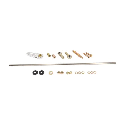 21 Inch Adjustable Transmission Column Shift Linkage Replacement For GM Chevy Vehicles ACA-1800 CB5010 Easy Install Beefed Up Durable Alloy Build For Precise Smooth Gear Shifts And Reliable Performance, stainless steel rod with hardware