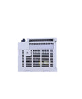Fx5U-80MT/ES PLC Rock Solid Control For Reliable Machine Ops, Plug-And-Play Setup, And Seamless Signal Transmission, Easy To Program With Ladder Logic Or Text, Fast Automation That Cuts Manual Tasks And Maxes Uptime. Compact gray PLC with vented front, 80MT/ES unit