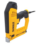 Heavy Duty Electric 5 In 1 Multi Tacker for DIY Projects and Home Makeovers with narrow flat crown staples, brads, and headless pins.