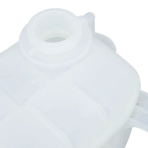 Closeup of Leak Proof Engine Coolant Reservoir Tank for Chevy Mokka, ABS Plastic Radiator Overflow Bottle Replacement 95201979