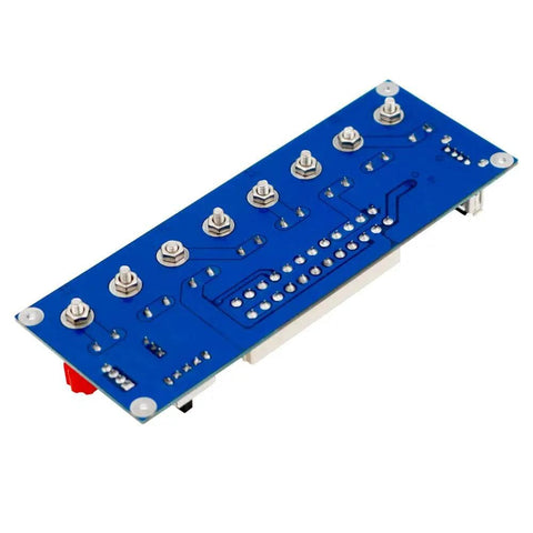 Bottom view of ATX Benchtop Power Breakout Adapter With USB 5V Port And Four Output Channels 3.3V 5V 12V And Minus 12V Easy Switch