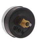 Back view of No Nonsense Liquid Filled Pressure And Temperature Gauge For Boilers And Heating Systems, Thermo Manometer