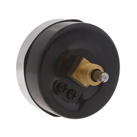 Back view of No Nonsense Liquid Filled Pressure And Temperature Gauge For Boilers And Heating Systems, Thermo Manometer