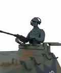German Panther V One Sixteenth Scale RC Tank With Two Point Four GHz Infrared Battle System soldier figure detail