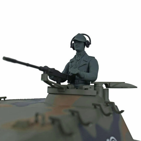 German Panther V One Sixteenth Scale RC Tank With Two Point Four GHz Infrared Battle System soldier figure detail