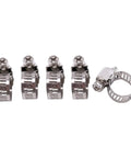 Get Your Hands On 80pcs Adjustable Hose Clamps In Stainless Steel For Easy Worm Gear Clamp Assortment Kit That Handles 6mm To 12mm Pipes And Hoses With Total Flexibility And Rock Solid Tension Every Single Time. Stainless steel worm gear hose clamps set