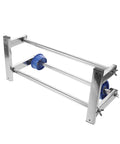 Manual Stretch Film Dispenser Wrapping Machine With Metal Plastic Frame Keepin It Simple Lightweight Hand Operated Unwinding Film Holder For Moving Relocation And Regular Wrapping Supplies, metal frame