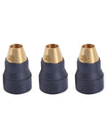 Swirl Ring And Retaining Cap Replacement Kit For Hypertherm PMX 30 Air Plasma Cutting Torch Consumables Includes 3 brass and plastic components