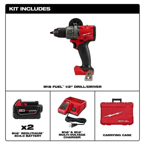 Top Tier 18 Volt Compact Cordless Drill Driver Kit Featuring Badass All Metal Chuck With Carbide Teeth And Smooth Mechanical Clutch, shown with battery and charger.