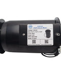 HVAC Furnace Draft Inducer Motor Replacement For M1 Combustion Blower Assembly, detailed side view with label and specs
