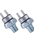 Two 120 150 PSI Air Compressor Pressure Switch One Quarter Inch NPT 18 Male Thread DC 12V 24V Built Tough for Air Tank