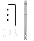 Must Have Pro Grade Spoke Wrench Bicycle Repair Kit With Tire Lever And Spoke Tie Tool 3.14 By 0.24 Inch components layout