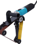Powerful 1300W Pipe Belt Sander With Variable Speed Control For Polishing Metal Rust & Wood Finishing, handheld tube polisher.