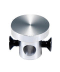 Close-up of silver metallic component part of 65W Mini Hot Plate SMD Preheater Soldering Desoldering Rework Station For PCB Boards LED Strip Repair Tool