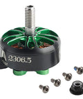 2306.5 Brushless Drone Motor 2300KV For 2 To 4S Ultralight FPV Quad Copter And RC Airplane with screws and nut
