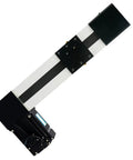 High Speed Linear Actuator Belt Drive CNC Guide Rail System With 1300mm Stroke NEMA34 Stepper Motor Mounts, aluminum rail