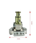 Generator Actuator For Fuel Pump And Engine Control 12 Or 24 Volt NTA855 G2 Piezo Linear Actuator Motor shown with dimensions