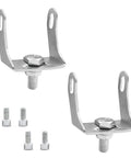 2 Pack Adjustable Motorcycle Spotlight Mounting Brackets For Off Road Bikes And Scooters, alloy fog light mounts with bolts