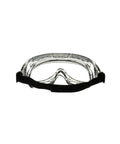 Front view of Clear Lens Safety Goggles With Indirect Ventilation For Reduced Fog, Impact Resistant Eye Protection That Fits Over Glasses