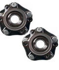 Front Wheel Bearing And Hub Assembly Kit For 2013 2020 Nissan Leaf showing two heavy duty steel hubs, designed for rough roads and fast installation.