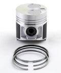 Heavy Duty Piston And Ring Set For CB 334E Construction Equipment With Standard Specifications For Precise Cylinder Sealing And Beefed Up High Pressure Performance In Vibratory Compaction Projects, silver piston and ring set