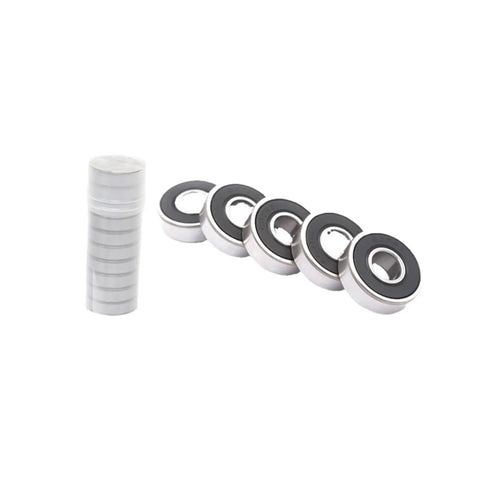 Miniature Deep Groove Ball Bearing Set In Chromium Steel With Plastic Cover 10 Pack 7x26x9mm Precision Bearings for RC Cars Drones