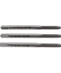 Three Piece 8 32 UNC Tap Set With 3 Flutes For Hand Threading In Mild Steel Aluminum Iron Copper Stainless Steel And Hard Plastics