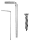 Allen keys and screw from Invisible Concealed 180 Degree Cross Door Hinges Set Of 2 With Spanners Zinc Alloy Hidden Hinge.