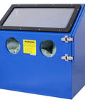 Beefed Up Heavy Duty 110L Bench Top Sandblast Cabinet With Built In Blast Gloves No Sand Leakage Ergonomic Compact Design