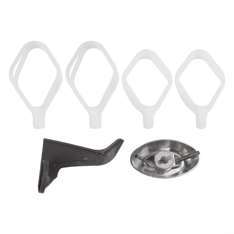Cookie Paddles With Whip Drive For Stand Mixers, Includes 2 Cake Paddles, 2 Cookie Paddles, 1 Dough Hook Extender, And 1 Metal Whip Drive