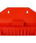 Heavy Duty T Slot Clamping Kit For Milling Machines And Drill Presses 58 Piece Clamp Set storage organizer, red plastic