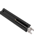 Workhorse Woodworking Bench Tail Vise Built Like A Tank Solid Aluminum End Clamp With Stainless Screw For 20 MM Holes top view