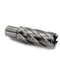 Oscarbide 1x2 inch annular cutter with Weldon shank for magnetic drill press